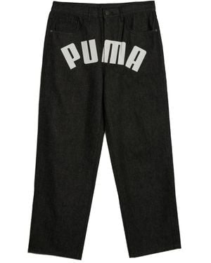 PUMA X A$ap Rocky Printed Denim Jeans - Black