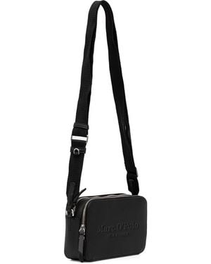 Marc O' Polo Small logo embossed-logo bag - Schwarz