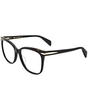 Rag & Bone Cat-Eye Frame Glasses - Brown