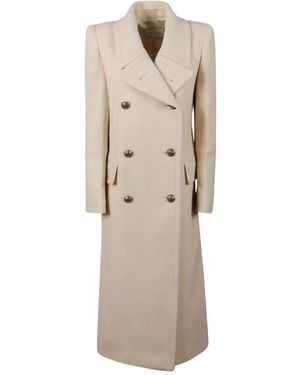 Zimmermann Abrigo Hypnotic Con Doble Botones - Neutro