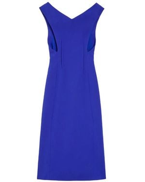 Jil Sander Technical Crêpe Dress - Blue