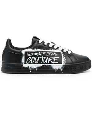 Versace Jeans Couture ローカット スニーカー - ブラック