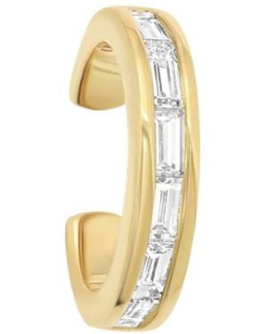 Sara Weinstock 18K Papua Diamond Single Ear Cuff - Metallic