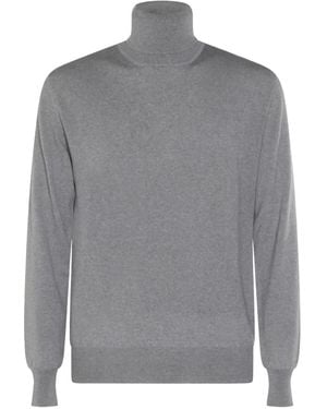 Altea Turtleneck Cashmere Sweater - Grey