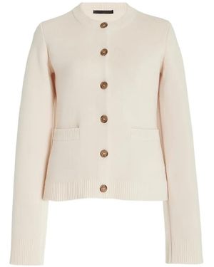 Jenni Kayne Button Pocket Cardigan - White