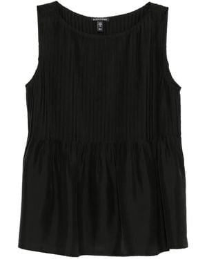 Eileen Fisher Canotta Plissettata - Nero