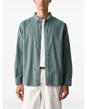 Levi's Corduroy Button-Down Shirt - Green