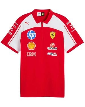 PUMA X Ferrari Scuderia Ferrari Hp Replica Polo - Red