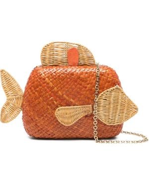 Serpui Lolita Fish Mini Bag - Orange