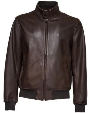 Stewart Veste À Fermeture Zippée - Brown