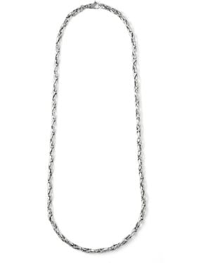 Emanuele Bicocchi Hammered-Chain Necklace - White