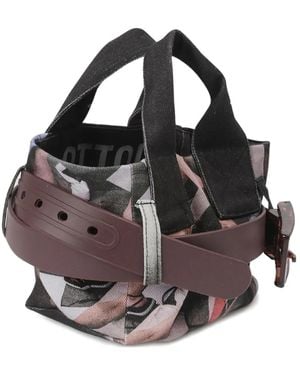 OTTOLINGER Mini Tote Bag mit Gürtel - Schwarz