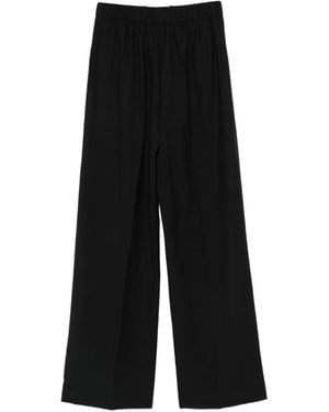 Erika Cavallini Semi Couture Welt-Pockets Trousers - Black
