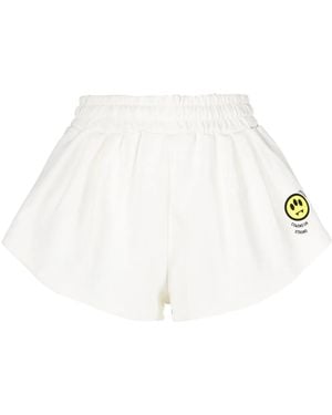 Barrow ロゴ ショートパンツ - ホワイト