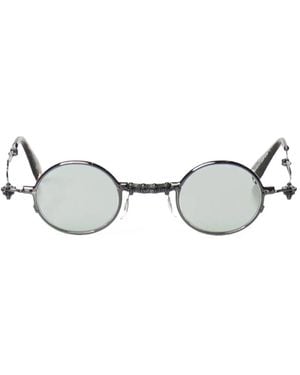 Kuboraum Occhiali Da Sole Tondi - Bianco