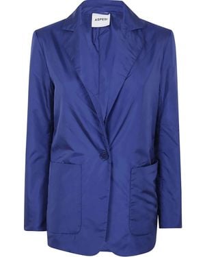 Aspesi Roti Blazer Jacket - Blue