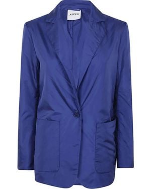 Aspesi Roti Blazer Jacket - Blue