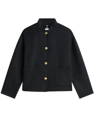 Tommy Hilfiger Buttoned Jacket - Black