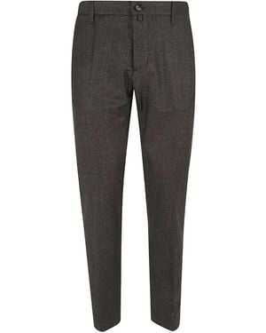 Jacob Cohen Pantaloni Con Bottoni - Grigio