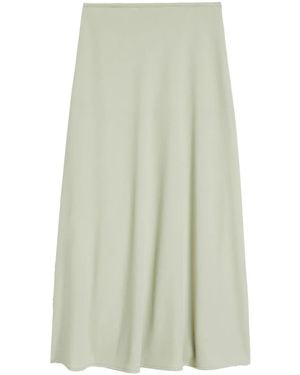 Jil Sander Flared Zipped Midi Skirt - Green