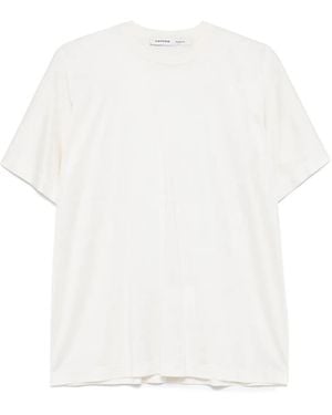 Carven T-Shirt Aus Seide - Weiß