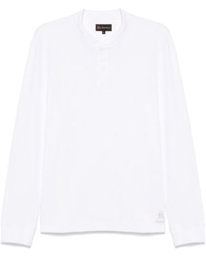 Baracuta Henley T-Shirt - White