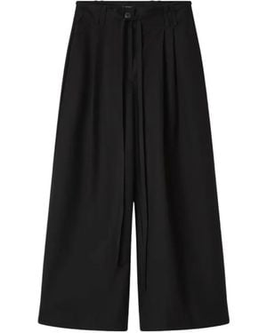 Lee Mathews Pina Palazzo Trousers - Black