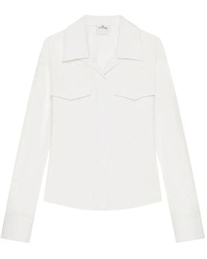 Courreges Two-Flap Pocket Shirt - White