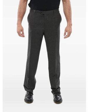 Corneliani Leader Wool Trousers - Black