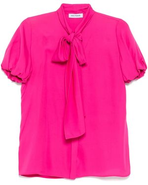 Dice Kayek Bluse Aus Seide - Pink