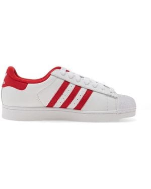 adidas Superstar Ii Lace-Up Sneakers - White