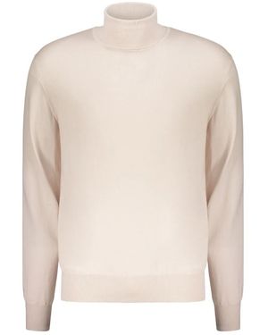 Herno Ribbed Turtleneck Sweater - ナチュラル