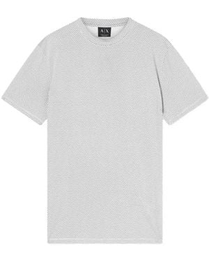 ARMANI EXCHANGE Logo-Print T-Shirt - White