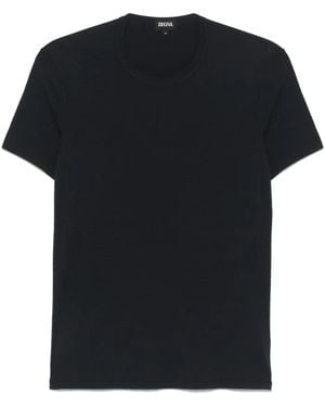 ZEGNA クルーネック Tシャツ - ブラック