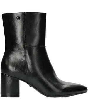 Mexx Pointed Block Heel Boots - Black