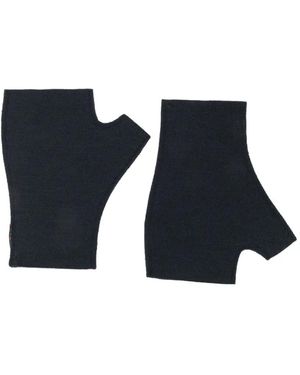 Barena Fingerless Gloves - Black