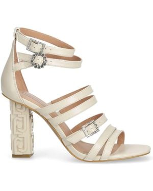 Liu Jo 90Mm Multi-Strap Sandals - Metallic