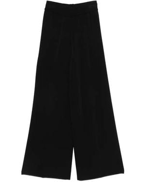 Neera Wide-Leg Trousers - Black