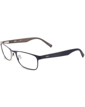 BOSS Lunettes De Vue À Monture Rectangulaire - White