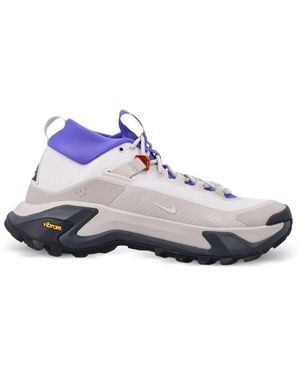 Nike Chaussures De Randonnée Acg Zegama Hike À Logo Imprimé - White