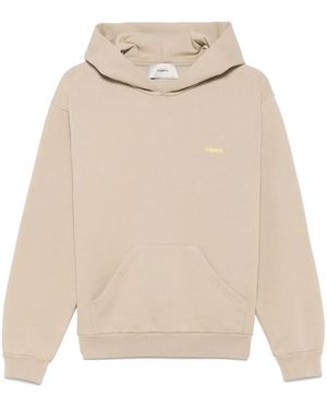 Coperni Felpa Con Cappuccio E Logo - Neutro