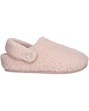 Crocs™ Textured Strap Slippers - Pink