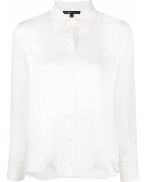 Maje Silk Shirt - White