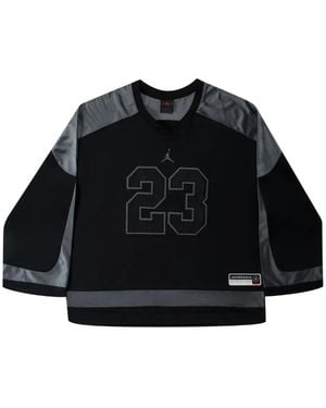 Nike Brooklyn Hockey V-Neck T-Shirt - Black