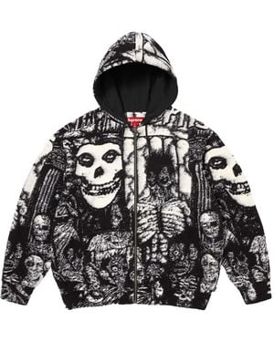 Supreme Misfits Hoodie Met Rits - Zwart