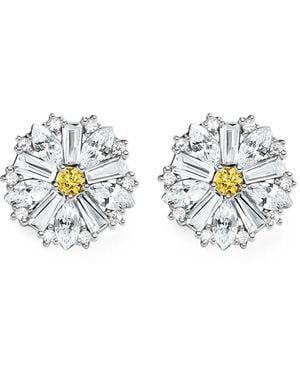 Thomas Sabo Pendientes Lovely Daisy Con Forma Floral - Blanco