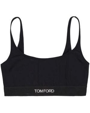 Tom Ford Crop Top - Black