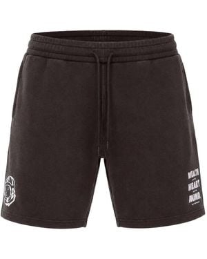 BBCICECREAM Helmet Elasticated-Waistband Shorts - Black