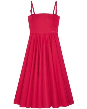 Givenchy Sliced Long Dress - Red
