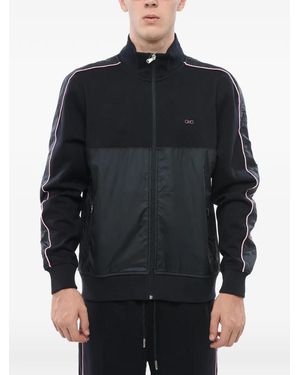 Eden Park Olympique Panelled Zip-Up Jacket - Blue
